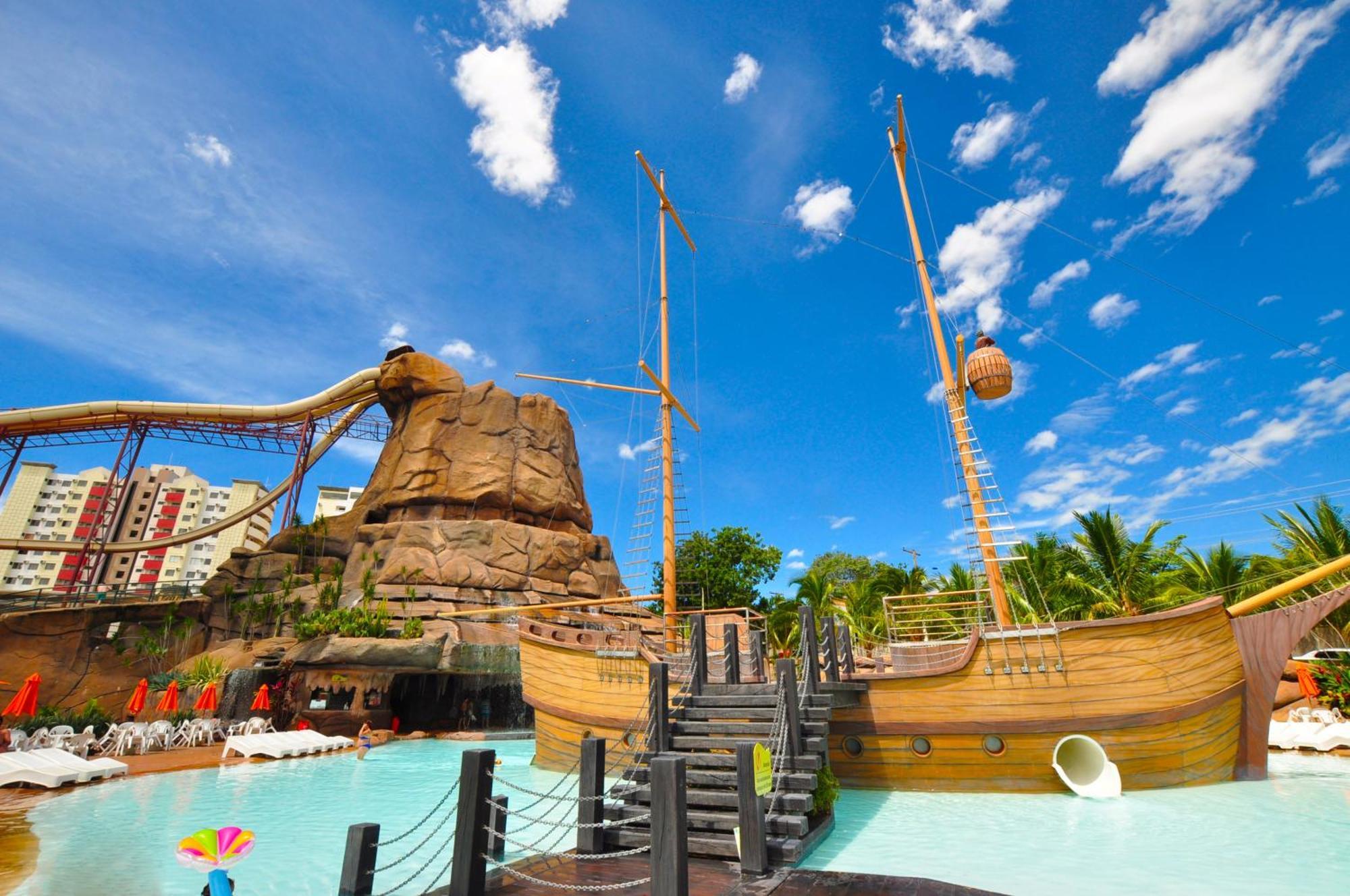 קאלדס נובאס Spazzio Diroma Com Acesso Ao Acqua Park, Splash E Slide מראה חיצוני תמונה