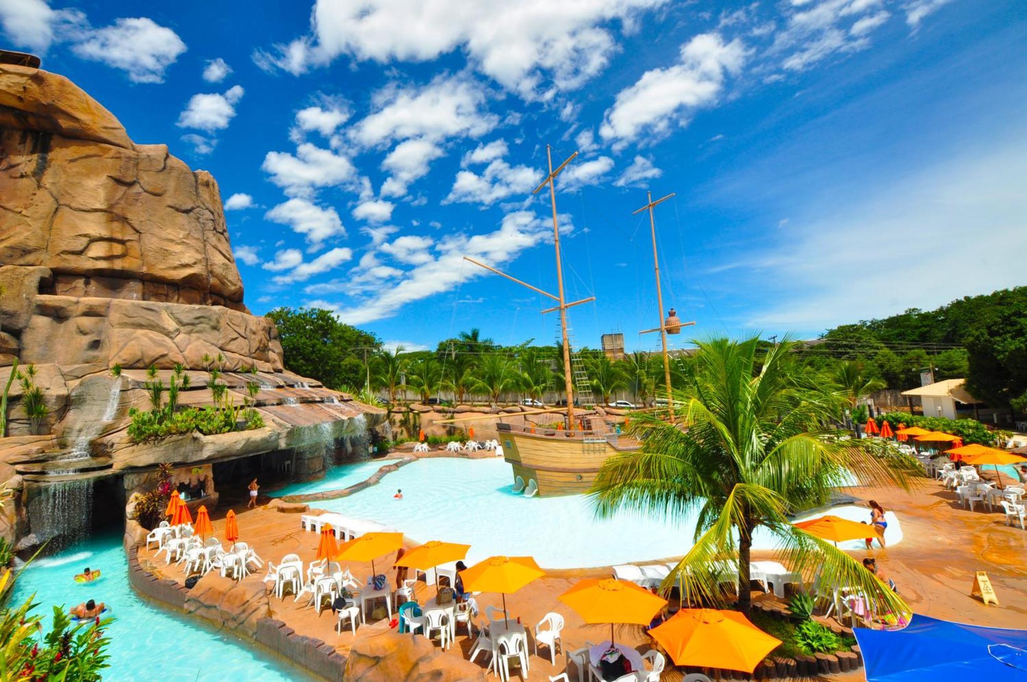 קאלדס נובאס Spazzio Diroma Com Acesso Ao Acqua Park, Splash E Slide מראה חיצוני תמונה